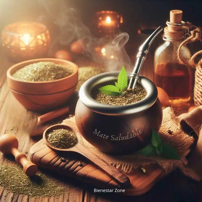 Mate calabaza-bombilla de metal-ambiente relax-salud-beneficios-yerba mate-hoja yerba mate-vajillas cerámica-estimulante energía-