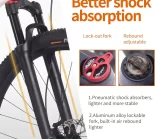 Bici de Montaña SAVADECK-SAVA BEAST CARBON U4.0- Better shock Absorption